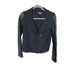 Vince Wool + Leather jacket